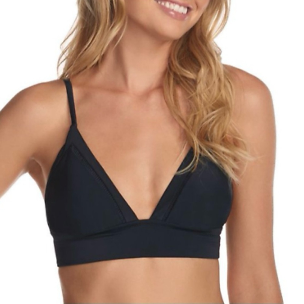 NWT RAISINS Cali Solids Anya Bikini Top